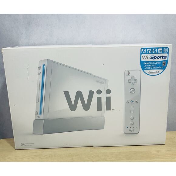 Nintendo Wii Retro Console RVL-001 Bundle ( READ DESCRIPTION FOR MORE DETAILS ) - Picture 1 of 10